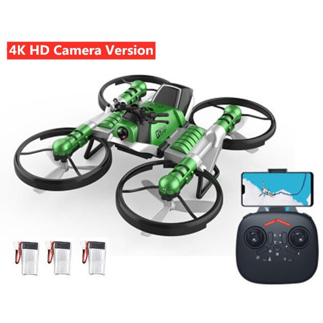 Deformable Motorcycle Drone: Transform Your Flight Adventure