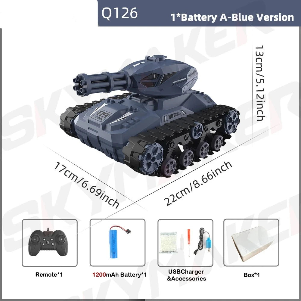 Q126 Water Bomb RC Tank