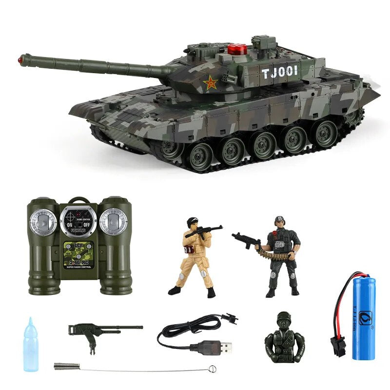 RC Tank with Smoke & Firing Action