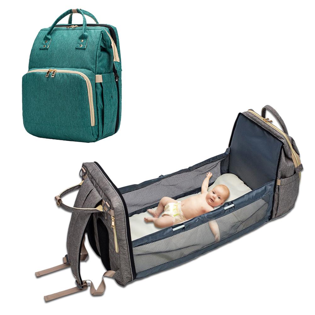 Multi-purpose Travel Storage Baby Bed Backpack - DnM Toy Box