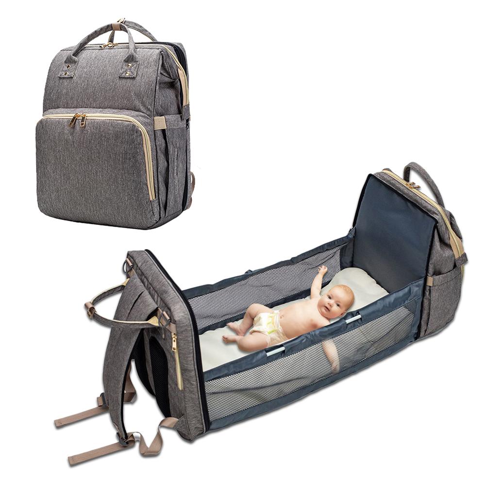 Multi-purpose Travel Storage Baby Bed Backpack - DnM Toy Box