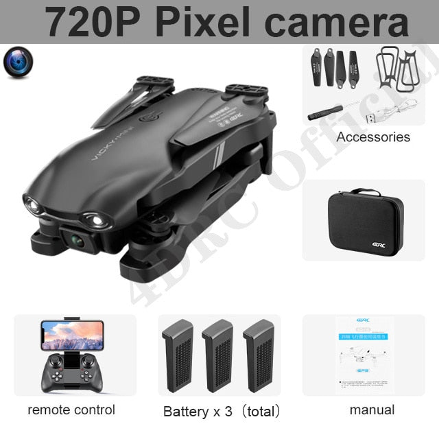 4K Dual Camera Mini Drone with WiFi FPV