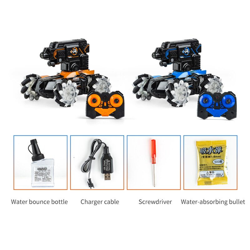 RC Water Bomb Tank: Gesture Control