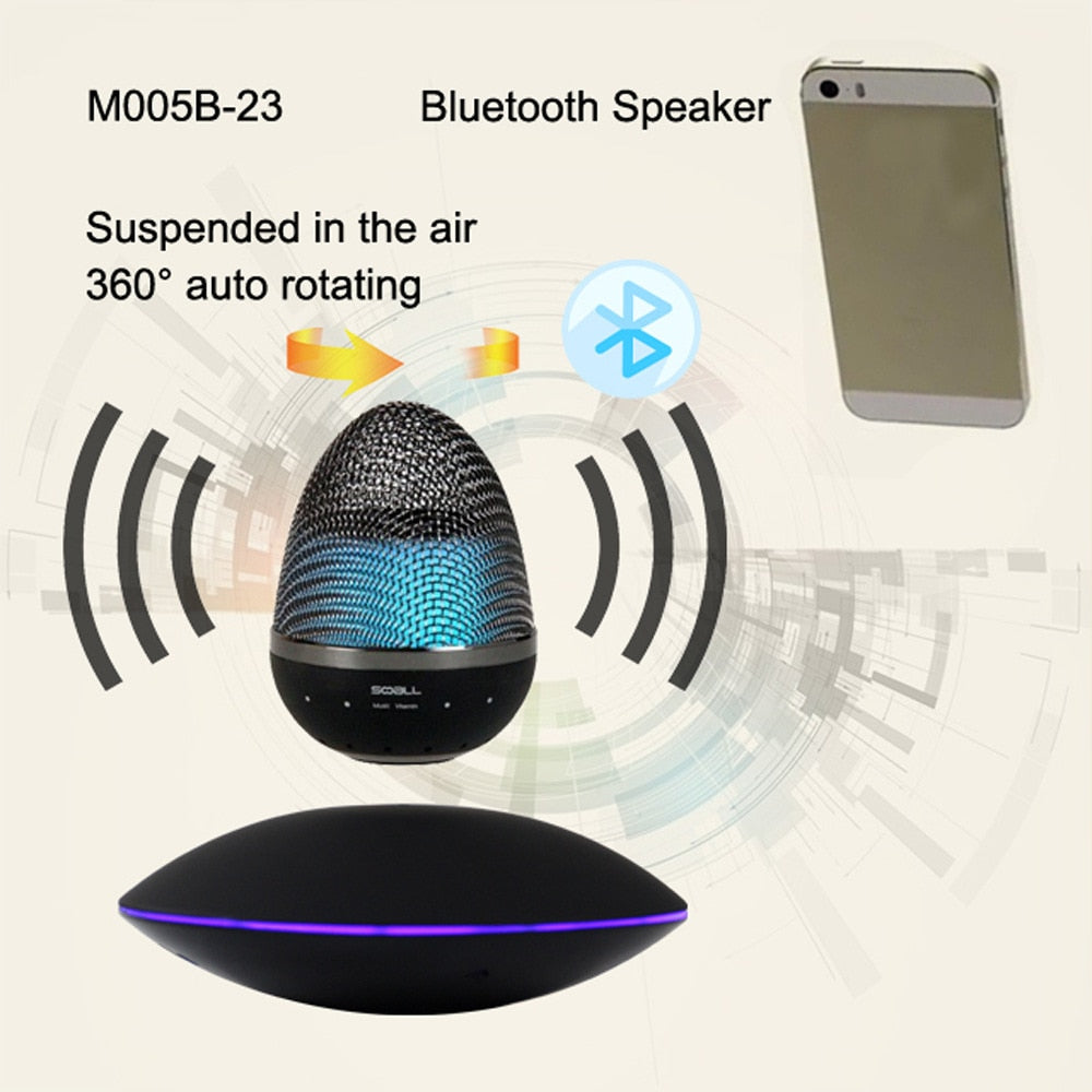 UFO Magnetic Levitation Outdoor Personal Wireless Bluetooth Speaker - DnM Toy Box