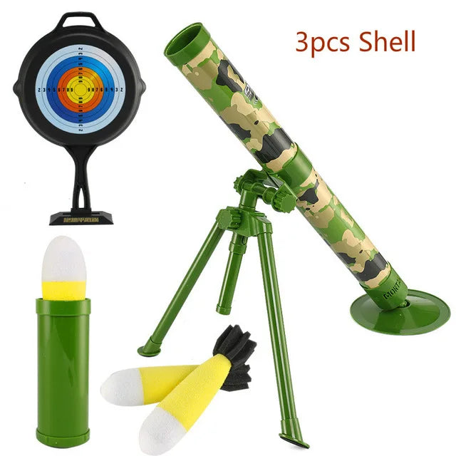 Mortar Pursuit Bomb Cannon with Lights and Sounds