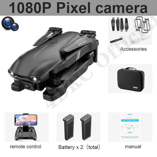 4K Dual Camera Mini Drone with WiFi FPV