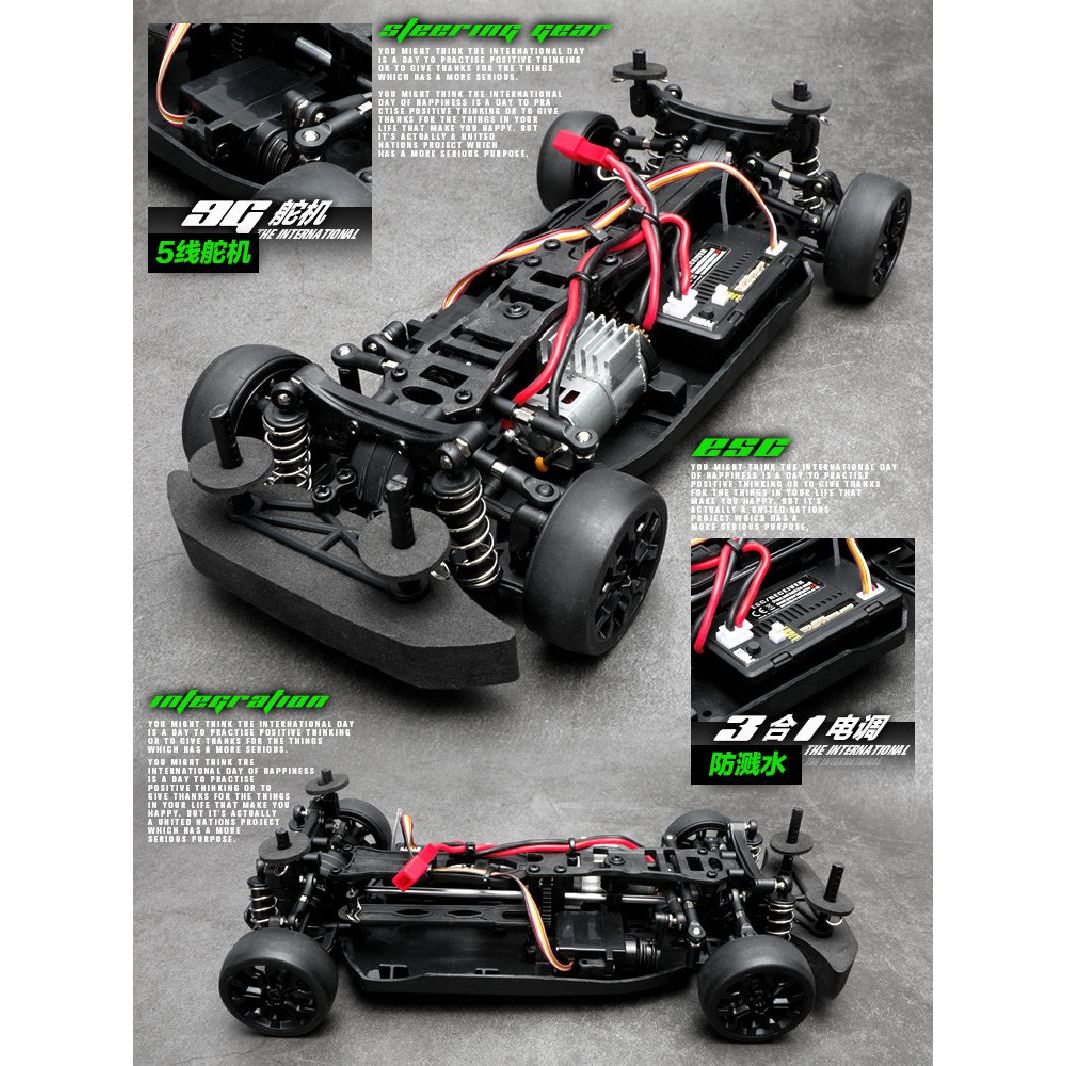 RC Drift Remote Control Car 2.4G 4WD