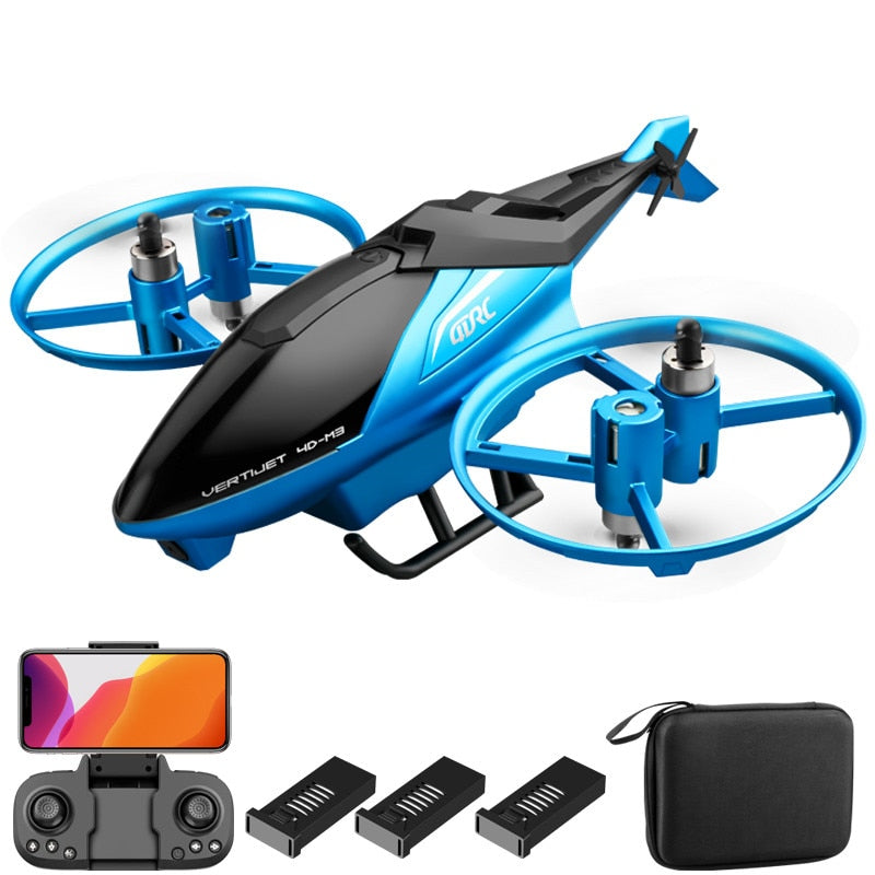HD Wide-Angle Helicopter - Unleash Your Aerial Photography Skills