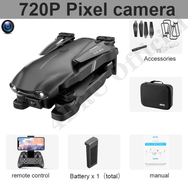 4K Dual Camera Mini Drone with WiFi FPV