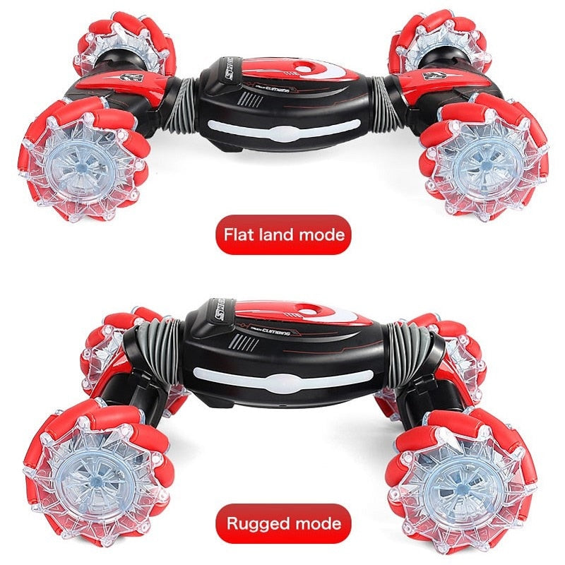 2.4G RC Car: Gesture Control, Lights, Music, Stunts"