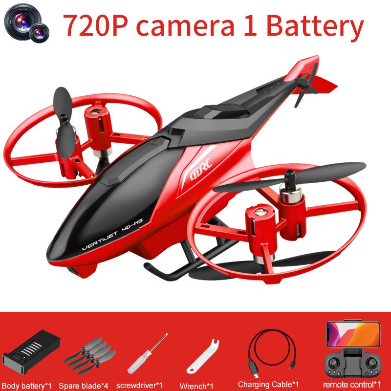 HD Wide-Angle Helicopter - Unleash Your Aerial Photography Skills
