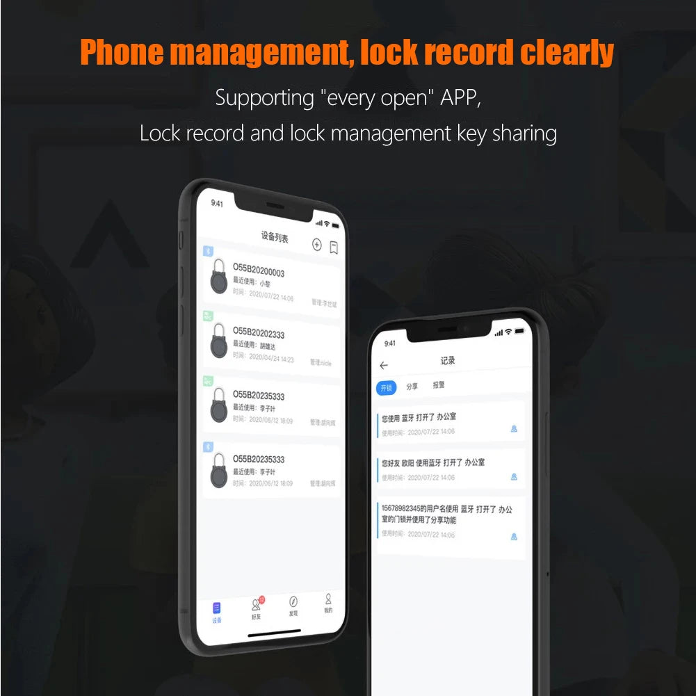 NFC Smart Padlock Bluetooth-compatible