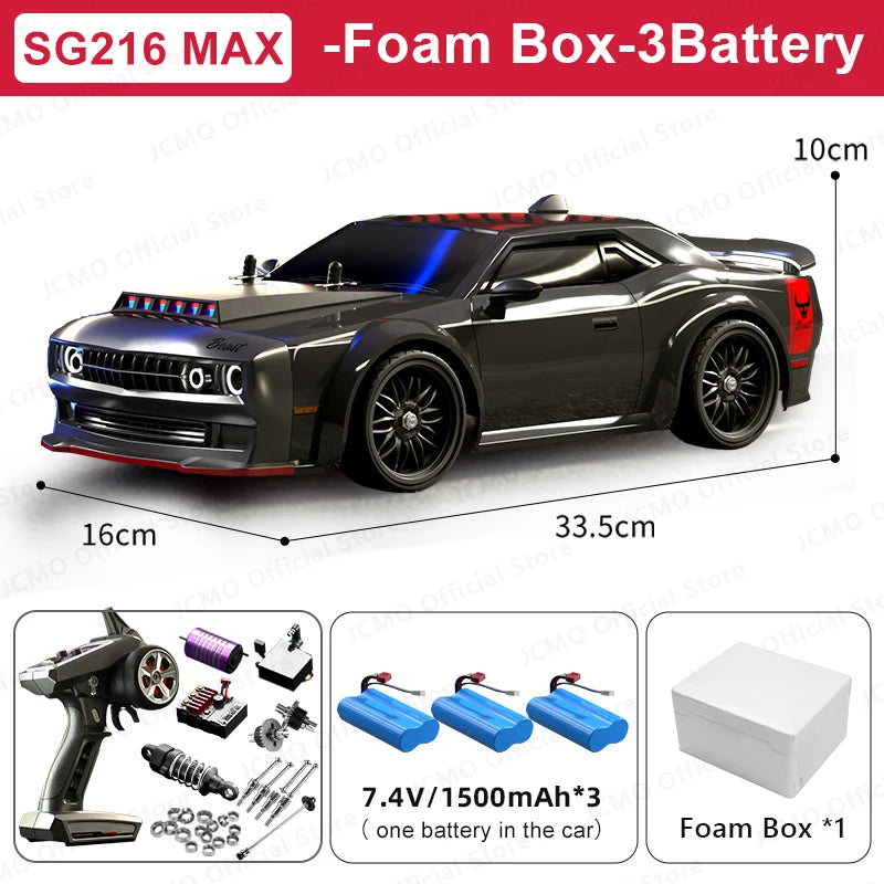 SG216 MAX RC Car 70+ KM/H