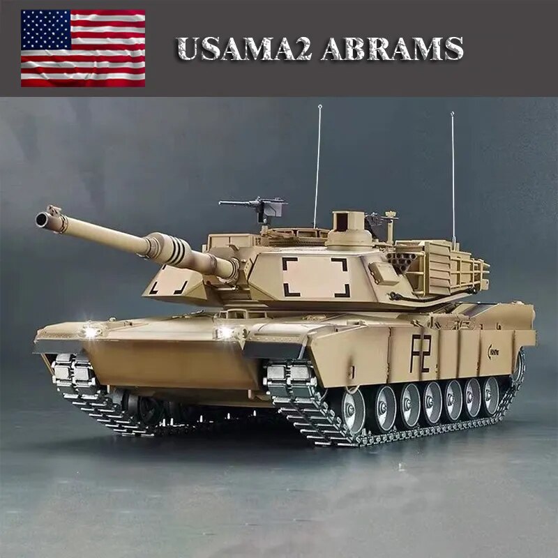 HENNLONG 3918-1 American M1A2 Abrams Main Battle Tank