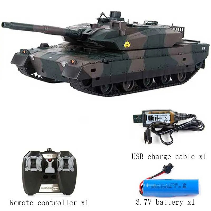 Shooting Rechargeable RC Tank