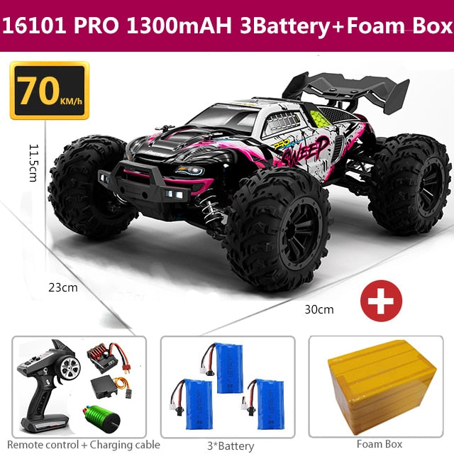 70KM/H Or 50KM/H 4WD High Speed Drift Monster Truck