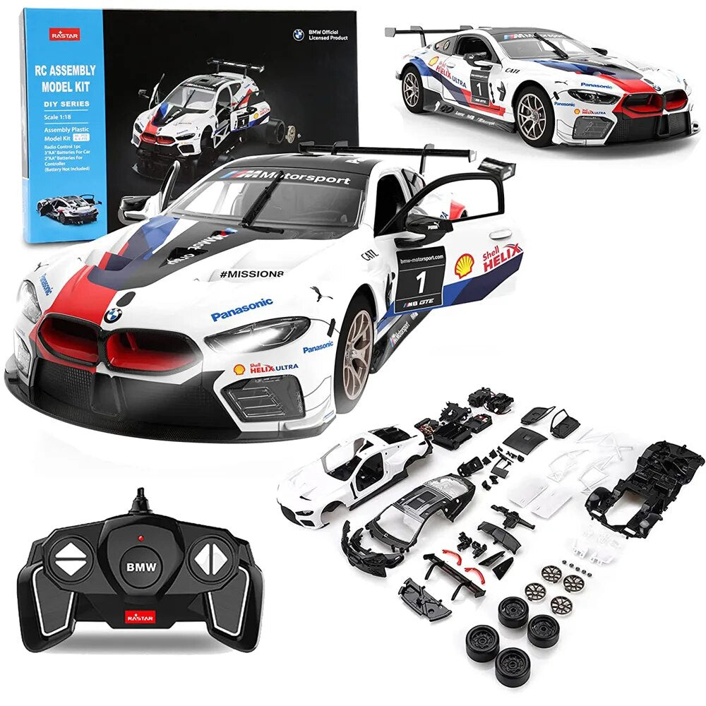 Rastar BMW M8 GTE RC Cars Building kit