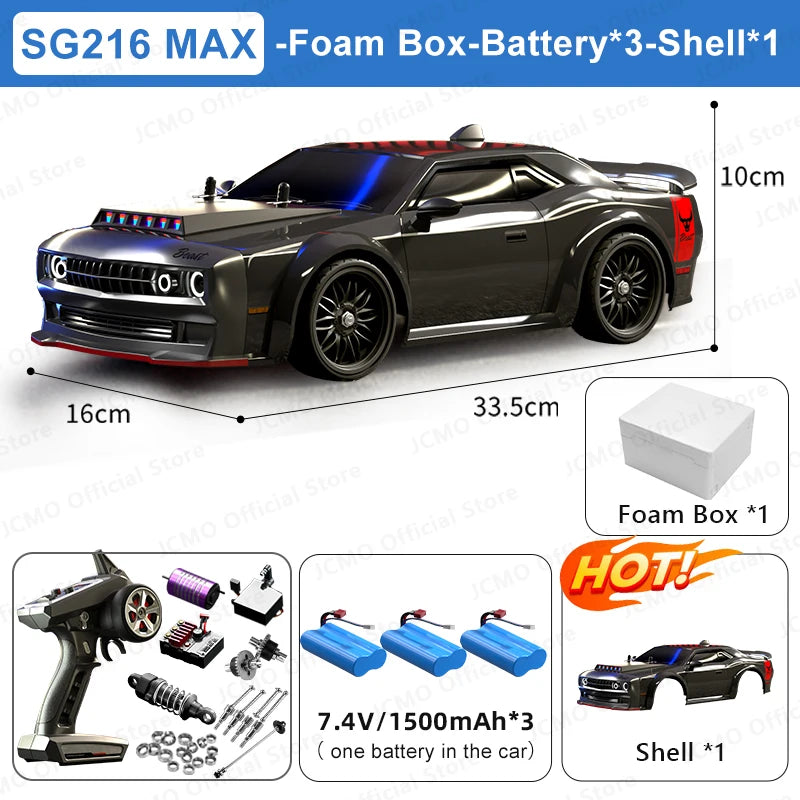 SG216 MAX RC Car 70+ KM/H