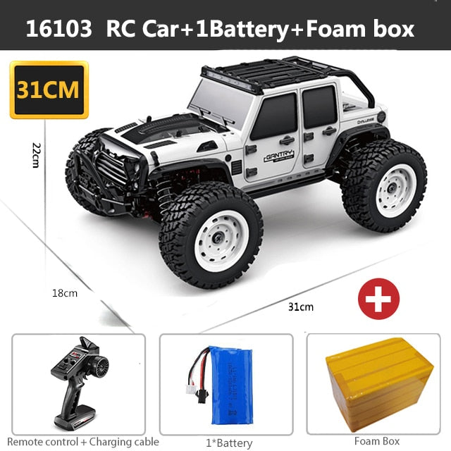 70KM/H Or 50KM/H 4WD High Speed Drift Monster Truck