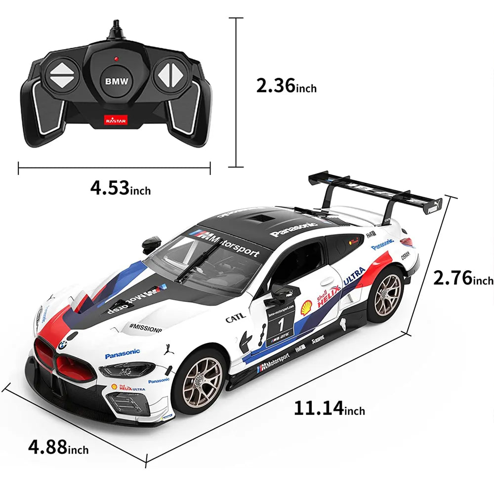 Rastar BMW M8 GTE RC Cars Building kit