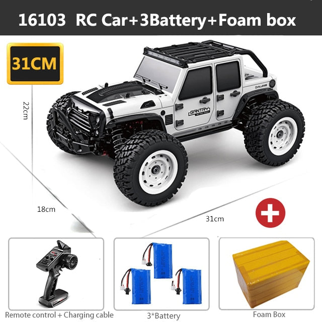 70KM/H Or 50KM/H 4WD High Speed Drift Monster Truck