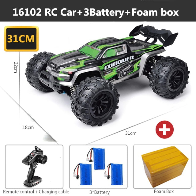 70KM/H Or 50KM/H 4WD High Speed Drift Monster Truck
