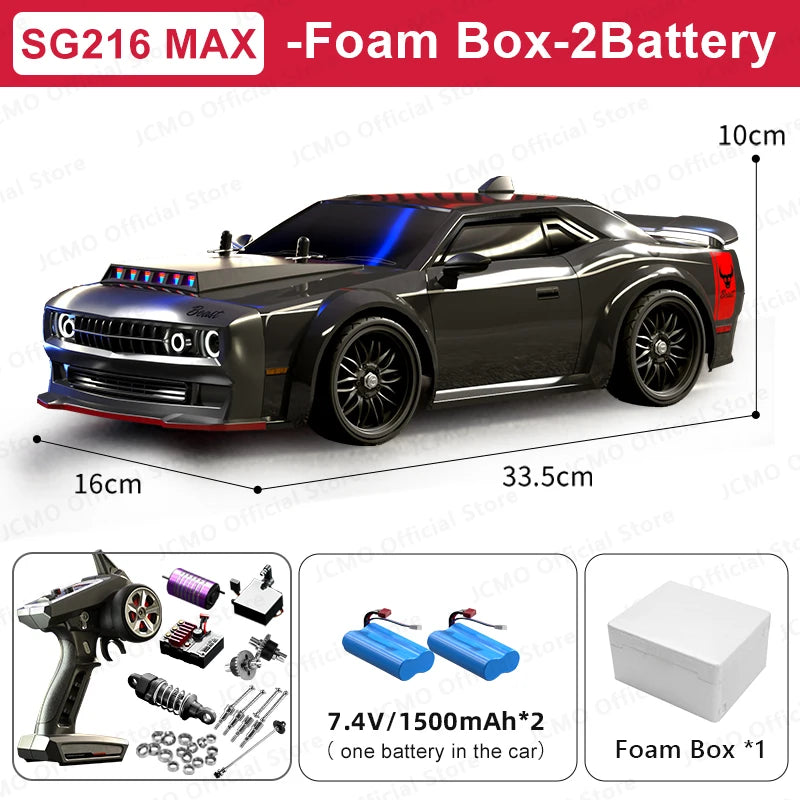 SG216 MAX RC Car 70+ KM/H