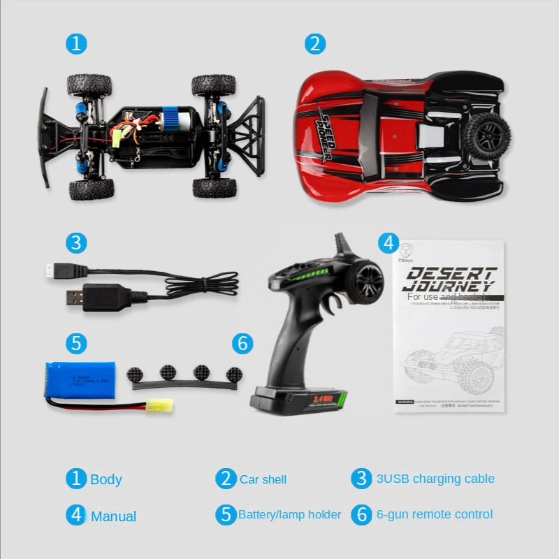 new off-road climbing high-speed RC car
