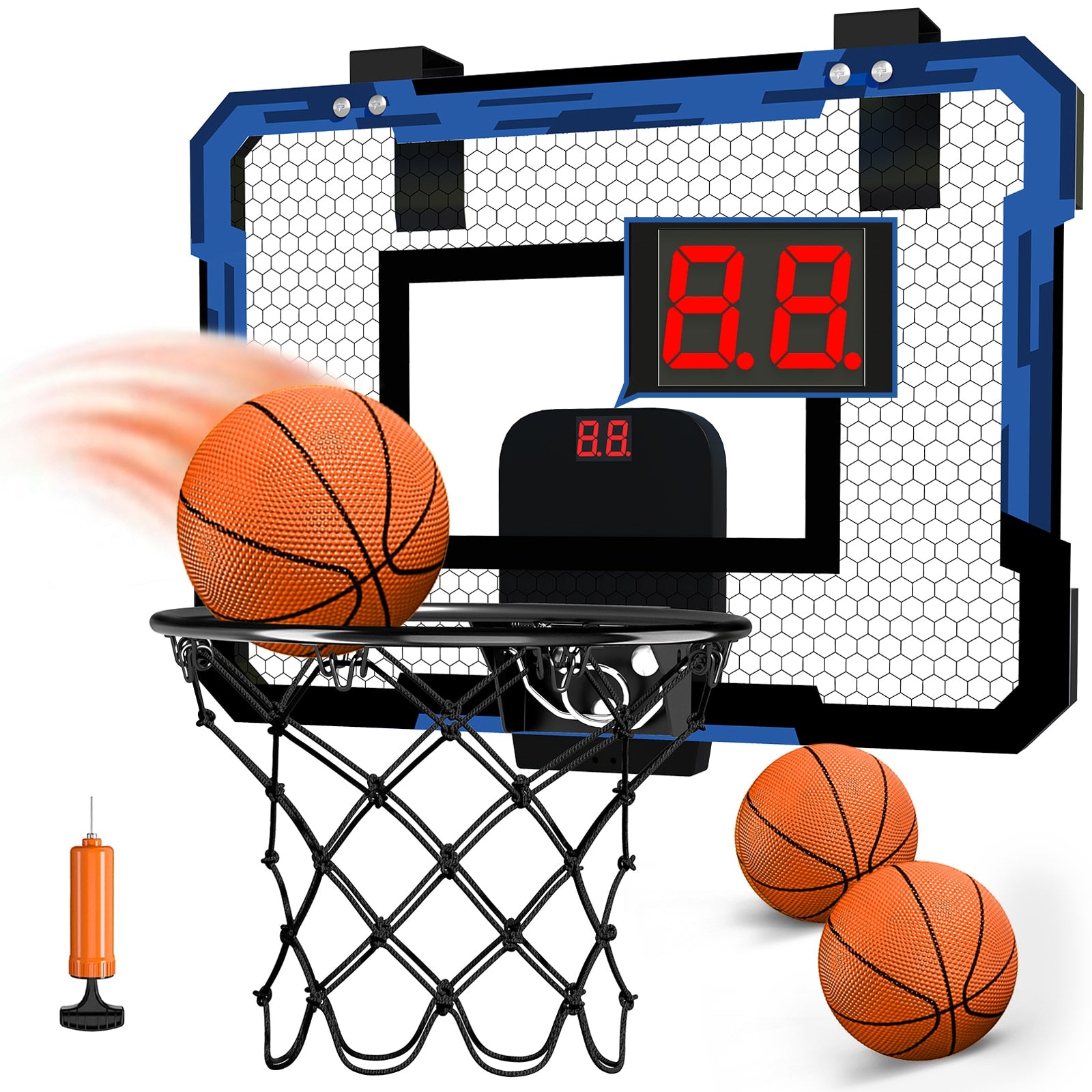 Foldable Wall-Mounted Basketball Hoop - DnM Toy Box