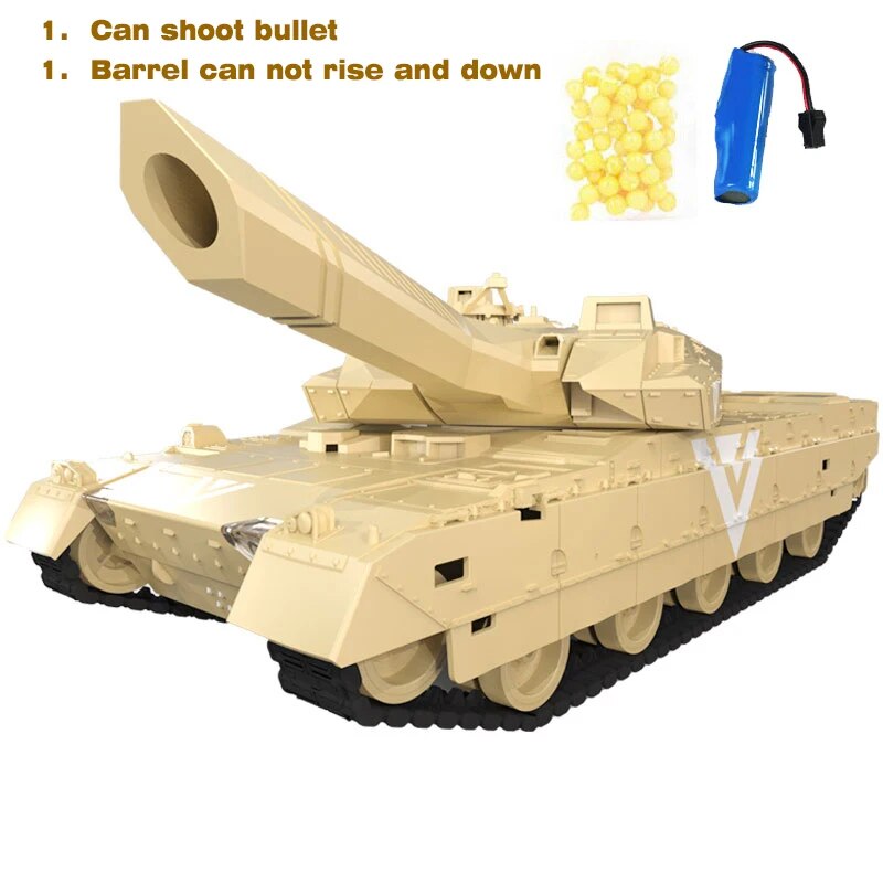 Shooting Rechargeable RC Tank