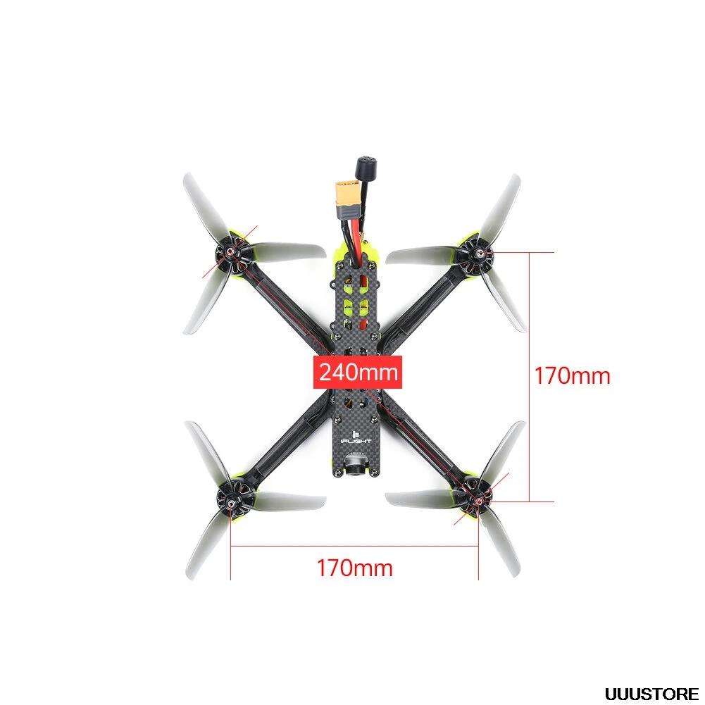 iFlight Nazgul5 HD 4S / 6S 5 Inch 240mm Freestyle FPV Racing Drone