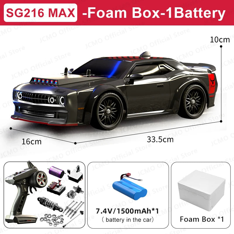 SG216 MAX RC Car 70+ KM/H