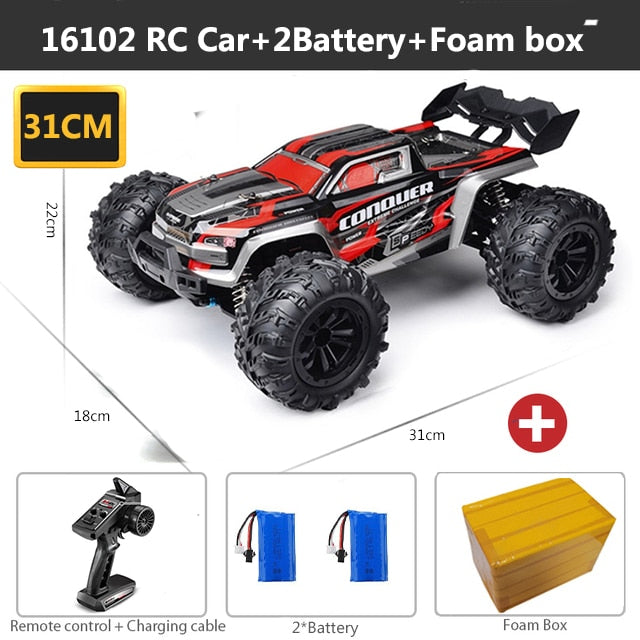 70KM/H Or 50KM/H 4WD High Speed Drift Monster Truck