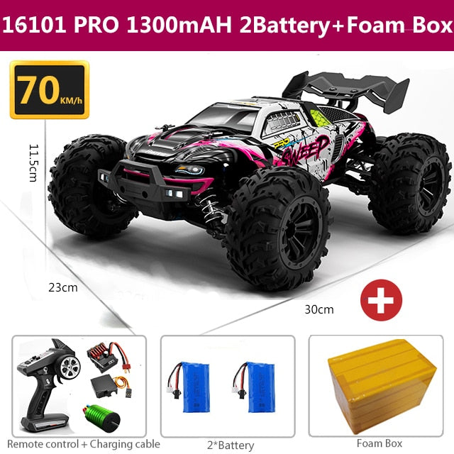 70KM/H Or 50KM/H 4WD High Speed Drift Monster Truck