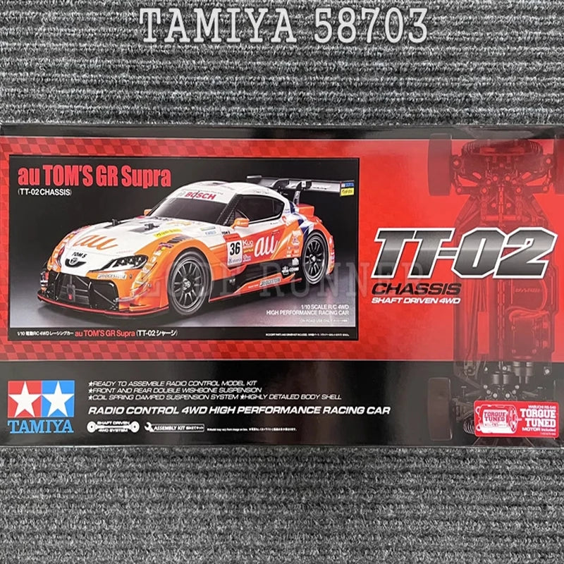 TOM'S GR Supra TT02 58703 4WD RC Crawler