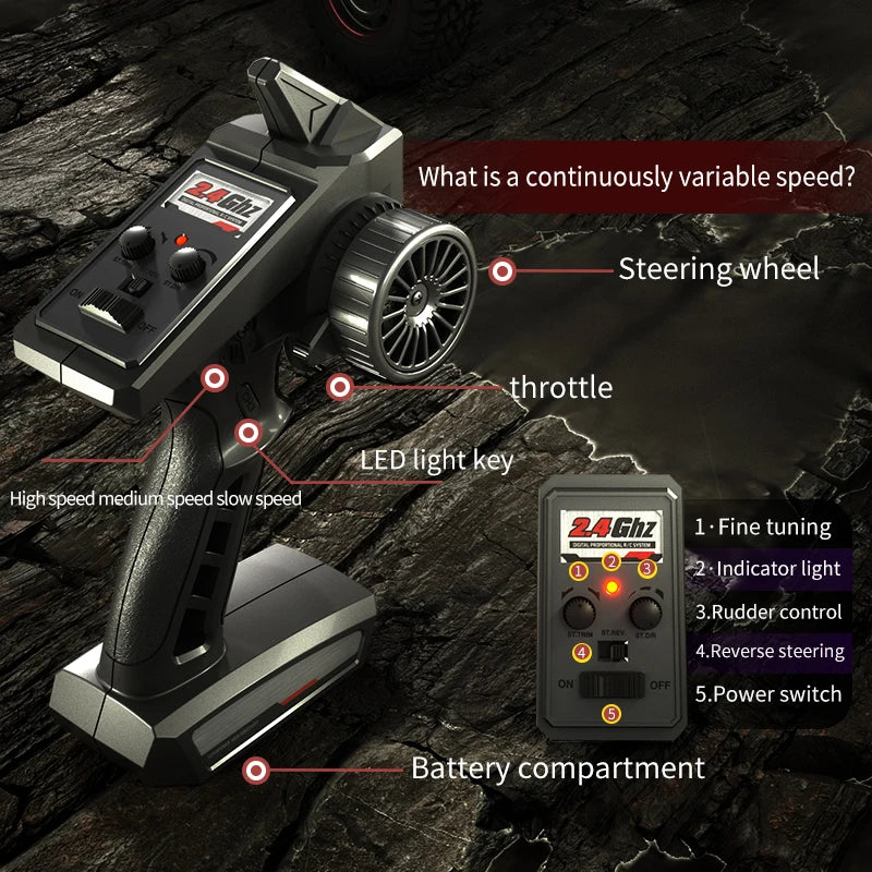 High Speed 50KM/H 4WD 2.4G Rc Car