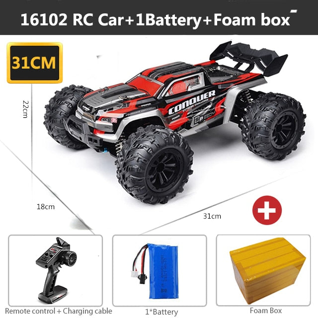 70KM/H Or 50KM/H 4WD High Speed Drift Monster Truck