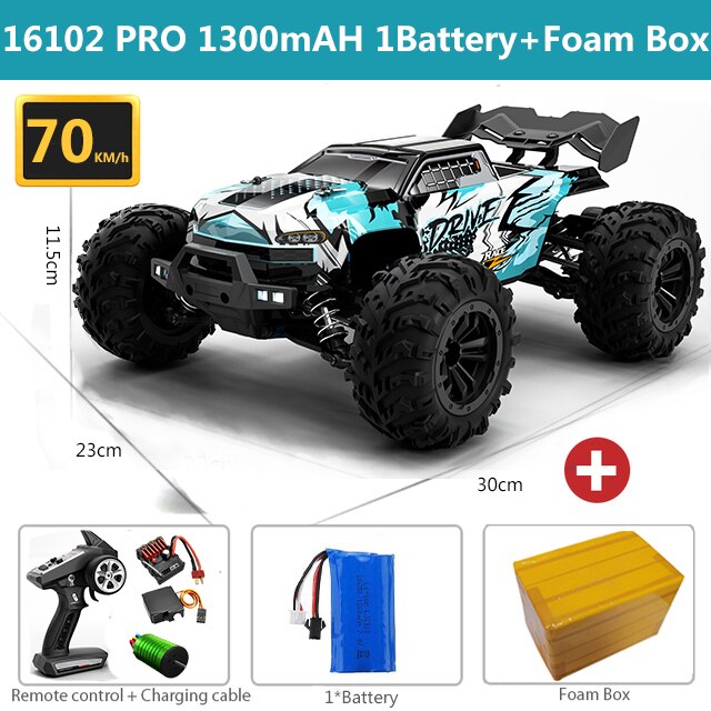 70KM/H Or 50KM/H 4WD High Speed Drift Monster Truck