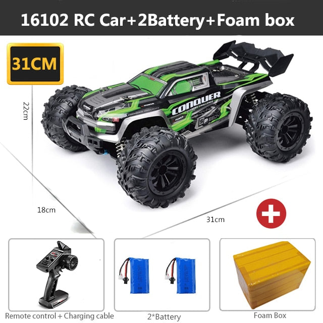 70KM/H Or 50KM/H 4WD High Speed Drift Monster Truck