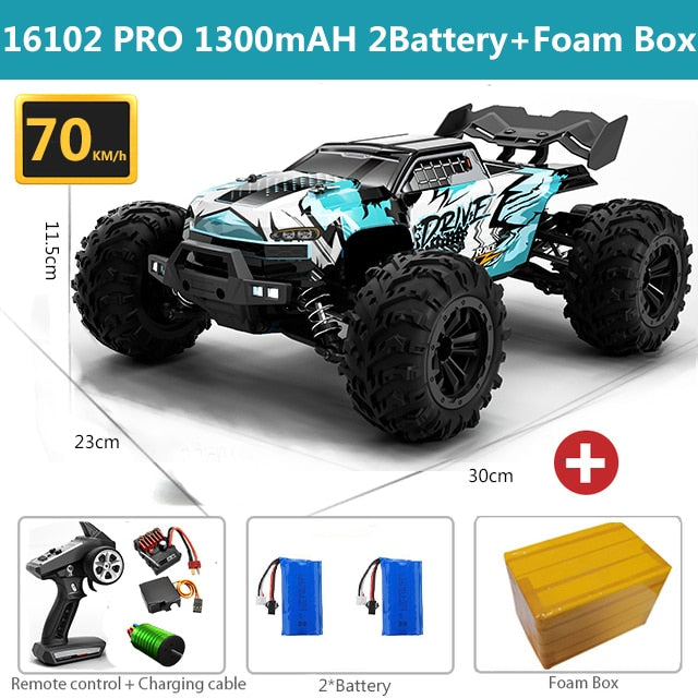 70KM/H Or 50KM/H 4WD High Speed Drift Monster Truck