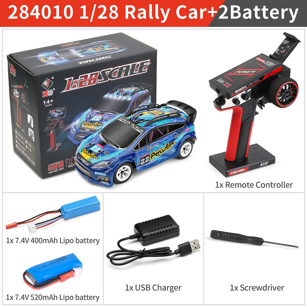 Mini RC Rally Drift Car 30km/h