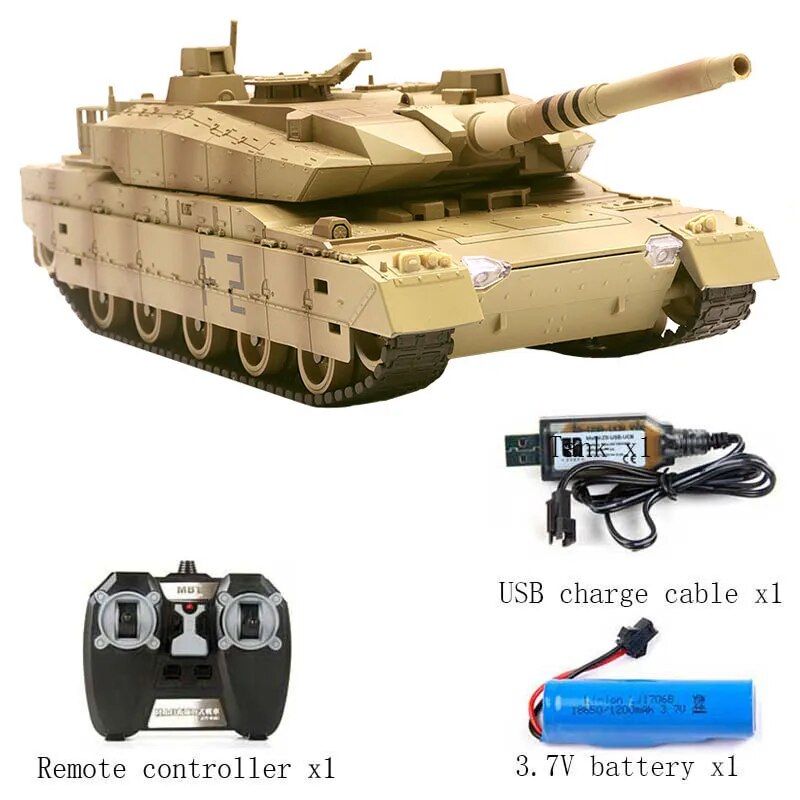 Shooting Rechargeable RC Tank