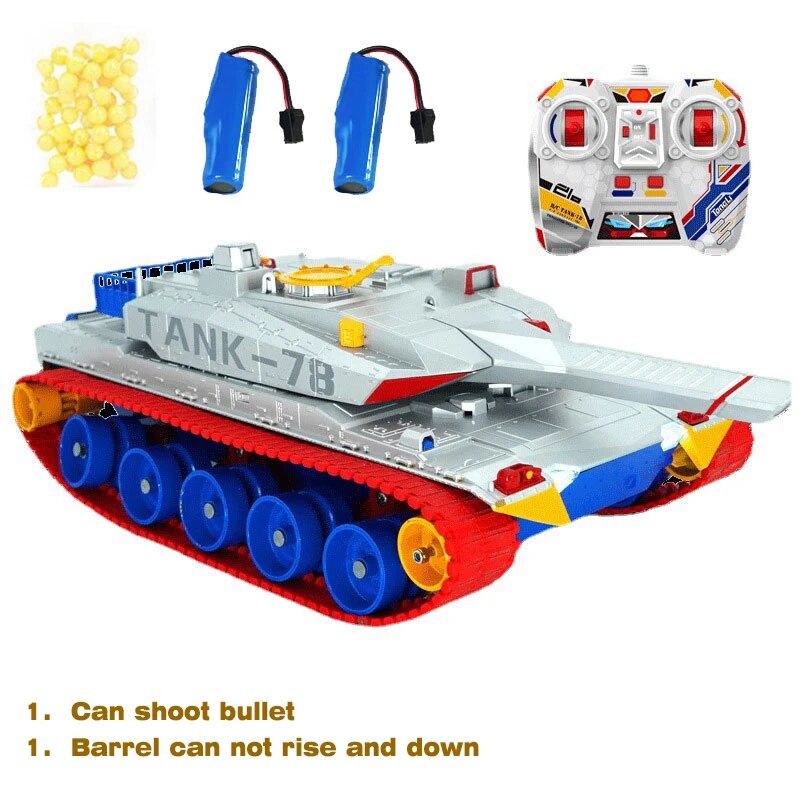 Shooting Rechargeable RC Tank