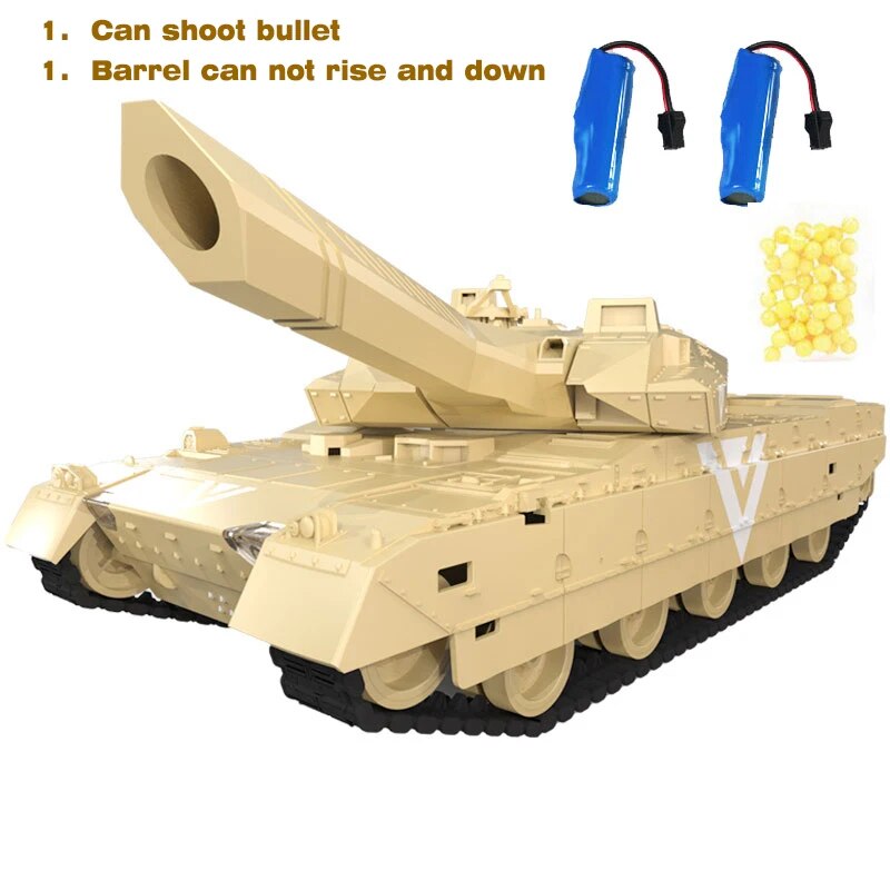 Shooting Rechargeable RC Tank