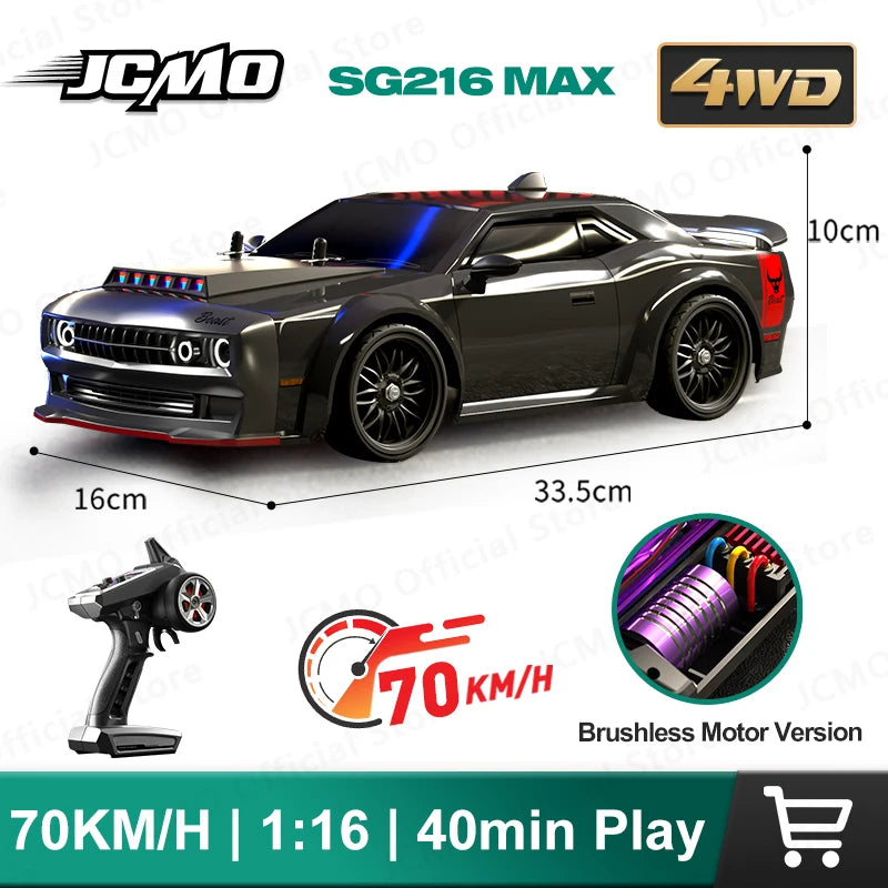 SG216 MAX RC Car 70+ KM/H