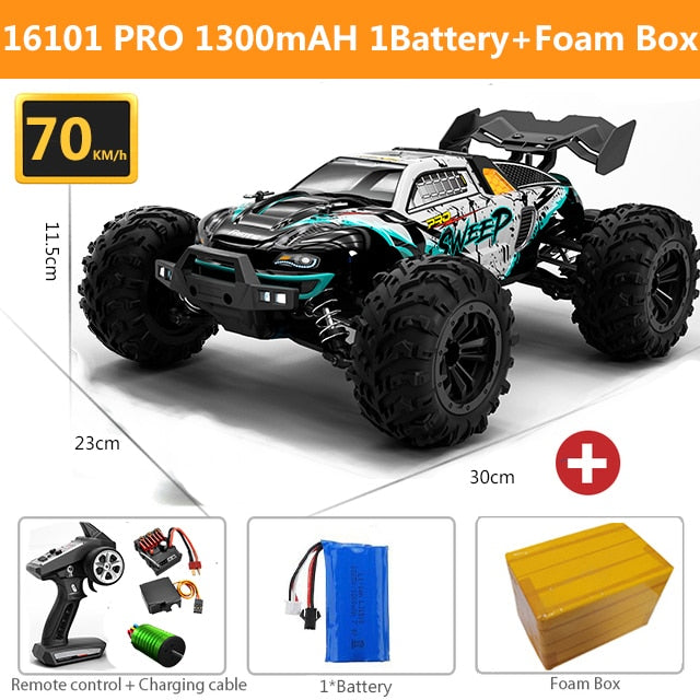 70KM/H Or 50KM/H 4WD High Speed Drift Monster Truck
