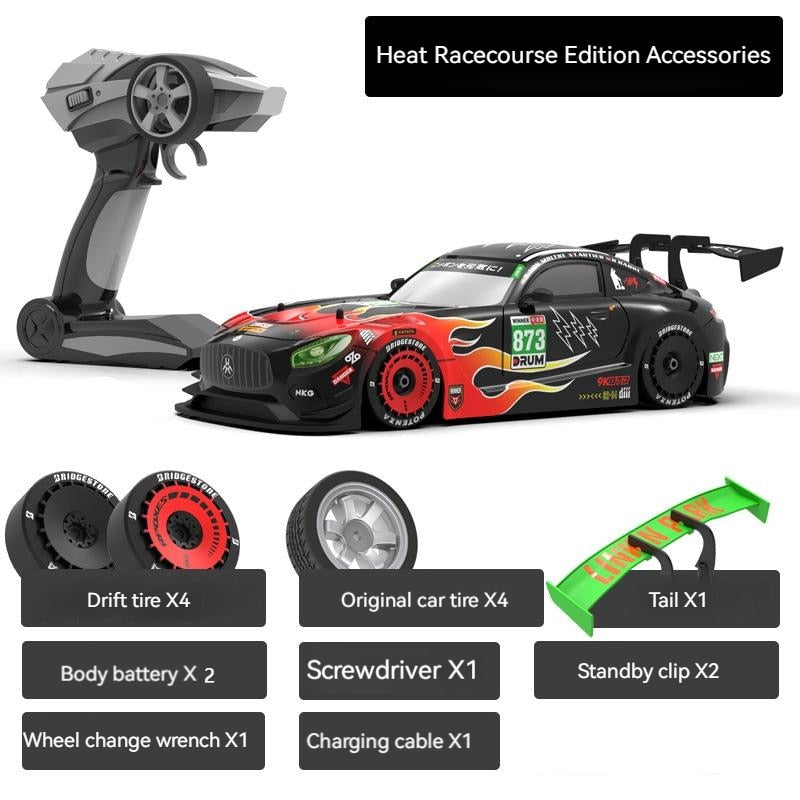 4WD 2.4G Drift Car - 50km/h High Speed"