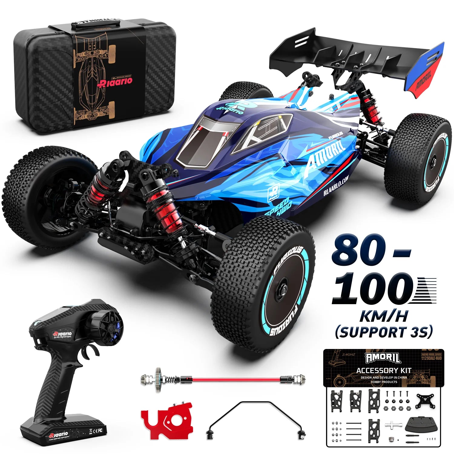 4WD Rlaarlo High-Speed RC Buggy #AM-X12