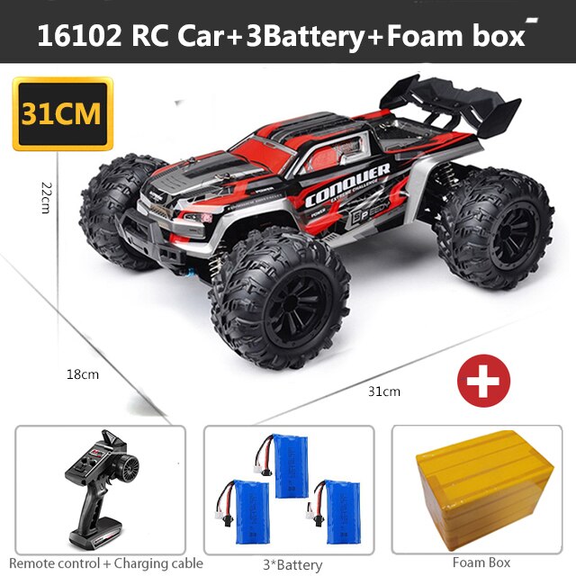 70KM/H Or 50KM/H 4WD High Speed Drift Monster Truck