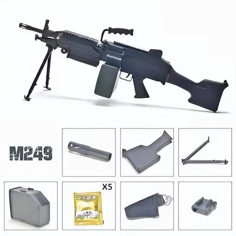 M249 SAW (LMG) V8 - Gel Blaster – Gel Ball Undercover